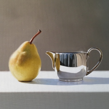 Oil painting - Golden Pear